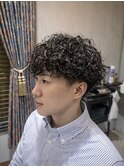プードルスパイラルパーマ