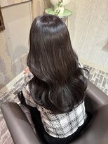 アクシス 栄店(`AXIS)&nbsp;奈川/ワンホンレイヤー/ミルクティーブロンド/ダークブルー/栄