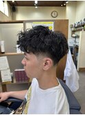 アクティブショート×テーパーフェード/20代