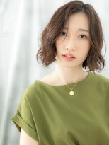 ドクターズ サロン ラブ(Dr's Salon LAB)&nbsp;マロンベージュ立体感ラフウェーブボブディu古河20代30代40代