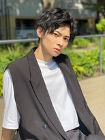 アトラスサロン 札幌大通り(Atras.salon)&nbsp;札幌/髪質改善/黒髪アップバング☆爽やかニュアンスショート