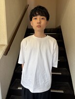 バトン(BATON)&nbsp;シャドウパーマ　メンズ　パーマ