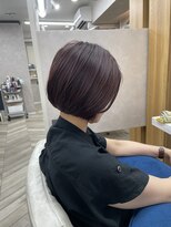 キラーナセンダイ(KiRANA SENDAI)&nbsp;【３０代４０代５０代】カシスバイオレット×レイヤーボブ