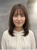 天王町で叶う/大人女性のおしゃれヘア♪レイヤーカット/縮毛矯正