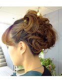 【Plant hair】　Party　up　style