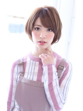 ミリム 栄矢場町店(MIRiM) 《ミューズ栄》根元ふんわり大人ショートボブ