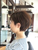 フォルテ 焼津店 シルエットがこだわりのショートヘア