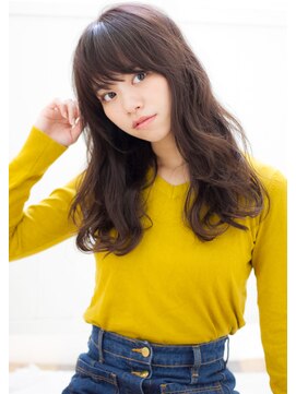 マリアバイアフロート(Maria by AFLOAT) 黒髪風とろみウェーブの大人かわいいデジタルパーマ