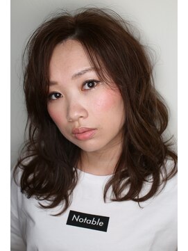 ヘアーデザイン ラボ プリモ(hair design labo Primo) ミディアム×レイヤー×透明感