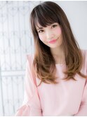 こなれ感毛先ハイトーンロング☆