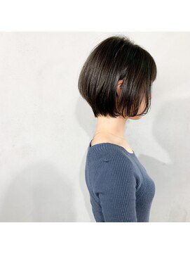 タグ(#tag) #美フォルムショートボブ