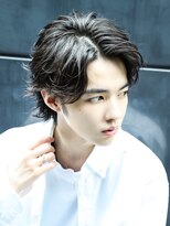 リップスヘアー 銀座(LIPPS hair) かき上げで魅せる【リバースパーマ】