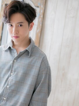 モッズヘア メン 南越谷南口店(mod's hair men) コンマバングかき上げフェードカットstyle L