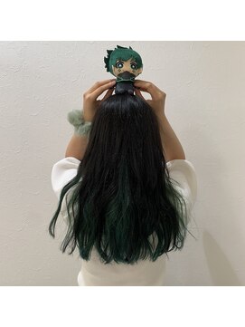 リー 甲子園(Lee) インナーカラーで推しカラー