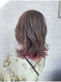 バレイヤージュとインナーカラー