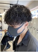 メンズマッシュパーマツイストスパイラルパーマニュアンスパーマ