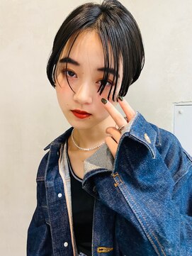 ロジッタ(ROJITHA) 【ROJITHA原宿表参道】小顔ショート×黒髪