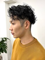 ピープスアンドスー 表参道 渋谷(Peeps&Suu.)&nbsp;メンズカット パーマ  ツーブロック ビジネスマンショート