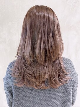 アルバム 渋谷パルコ(ALBUM) インナーカラーレイヤー_チェリーブラウン_ba357681