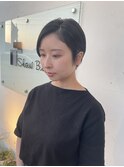 タイトスタイリングハンサムショート