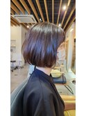 ふんわりボブスタイル