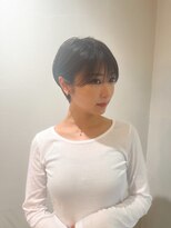 ロンドエニカ 大宮(Lond enika)&nbsp;lond惇平前髪パーマアッシュカラーレイヤーロンググレーベージュ