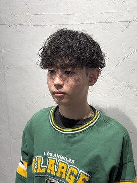 ガオプロデュースバイレボ(gao produced by revo) 【曽我尾真生】波巻きパーマ/メンズパーマ/マッシュパーマ