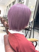 クアトログランシュ ひたちなか店(QUATRO×GranCieux)&nbsp;ラベンダーピンク【ひたちなか/ブリーチ/カラー】