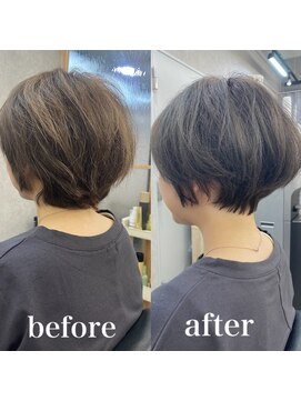 ヘアサロン ドットプラス 町田店(dot. plus) 【市井友佳子】大人ショート
