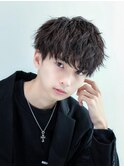 波巻きスパイラルツイストスパイラルパーママッシュメンズ