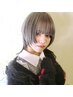 【1ケアブリーチ】カット+1ケアブリーチ+カラー+トリートメント ￥22000～