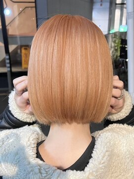 ムク 横浜店(muku) ミルクティーベージュダブルカラーケアブリーチインナーカラー