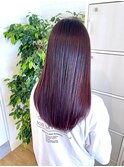 縮毛矯正　髪にドラマを