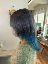 スキル 水戸(SKILL)&nbsp;シルバー×アクアブルー