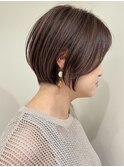 ハイライトバレイヤージュダブルカラーケアブリーチ30代40代