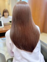 レジナヴィータ 栄(Reginavita)&nbsp;オレンジブラウン 20代 美髪 髪質改善 ブリーチなしダブルカラー