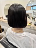 髪質改善ストレートでつくる、キレイなツヤボブ【大貫 拓馬】