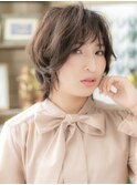 ■小顔フェザーショートマッシュミニウルフ302-2北浦和30代40代