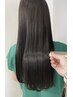 カット+縮毛矯正+髪質改善艶カラー+AJクイックTR    ￥19800