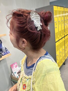 ナループロア ハチ(Nalu pu loa hachi) 暖色カラー/ブリーチなしカラー