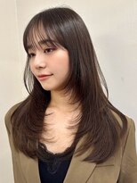 アビー(ABBEY3)&nbsp;レイヤーカットミディアムレイヤー顔周りレイヤーロングレイヤー