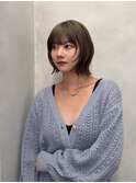 ブリーチなしダブルカラー/レイヤー/縮毛矯正/髪質改善/学割U24