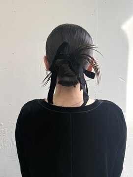 【横田芽衣】ヘアセット