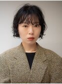 ショートボブレイヤーパーマニュアンスパーマボブ青山表参道