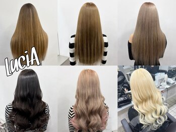 ルシア 京都四条河原町烏丸(LuciA)の写真/【レミー100%】シールエクステ40枚￥5000 [54cm] エクステ60枚￥12500/80枚￥15000/100枚￥20000/カラー+￥4000