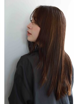 ココアベージュ／クラゲヘアー/小顔