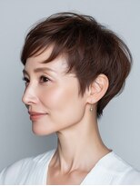 ビフィーノ リルネ(Bifino Rilune)&nbsp;大人ガーリー/ダークアッシュ/似合わせカット/川西池田