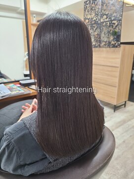 縮毛矯正/髪質改善/ストレート