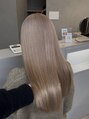 ジゼル 小倉(GiseL) ケアブリーチを使用し最小限にダメージを抑え施術させて頂きます