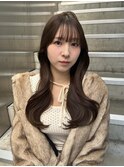 透明感カラー×くびれ巻き